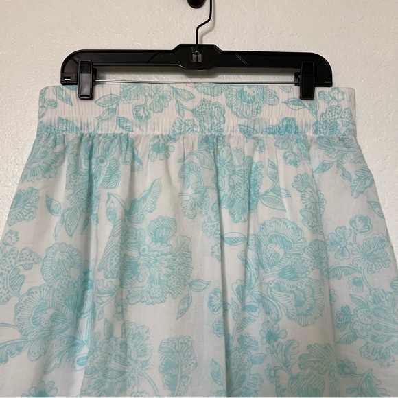 2/$30 Old Navy Floral Full Cotton Skirt with Elastic Waist SZ M - Picture 6 of 13